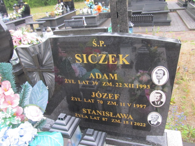 Stanisława Siczek Nowy Dziebałtów - Grobonet - Wyszukiwarka osób pochowanych