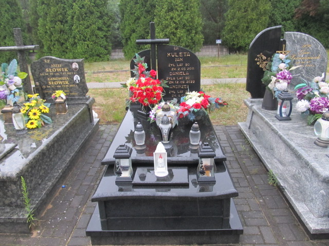Grób Andrzej Kuleta