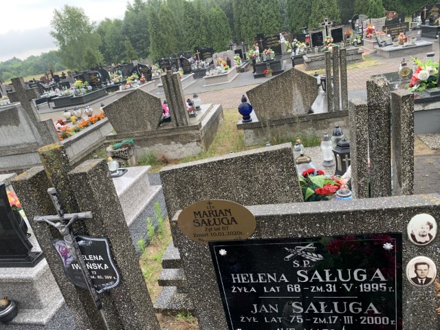 Marian Saługa Nowy Dziebałtów - Grobonet - Wyszukiwarka osób pochowanych