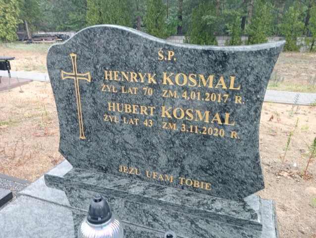 Henryk Kosmal Nowy Dziebałtów - Grobonet - Wyszukiwarka osób pochowanych